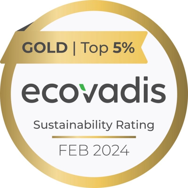 [26.02.2024] Złoty medal EcoVadis